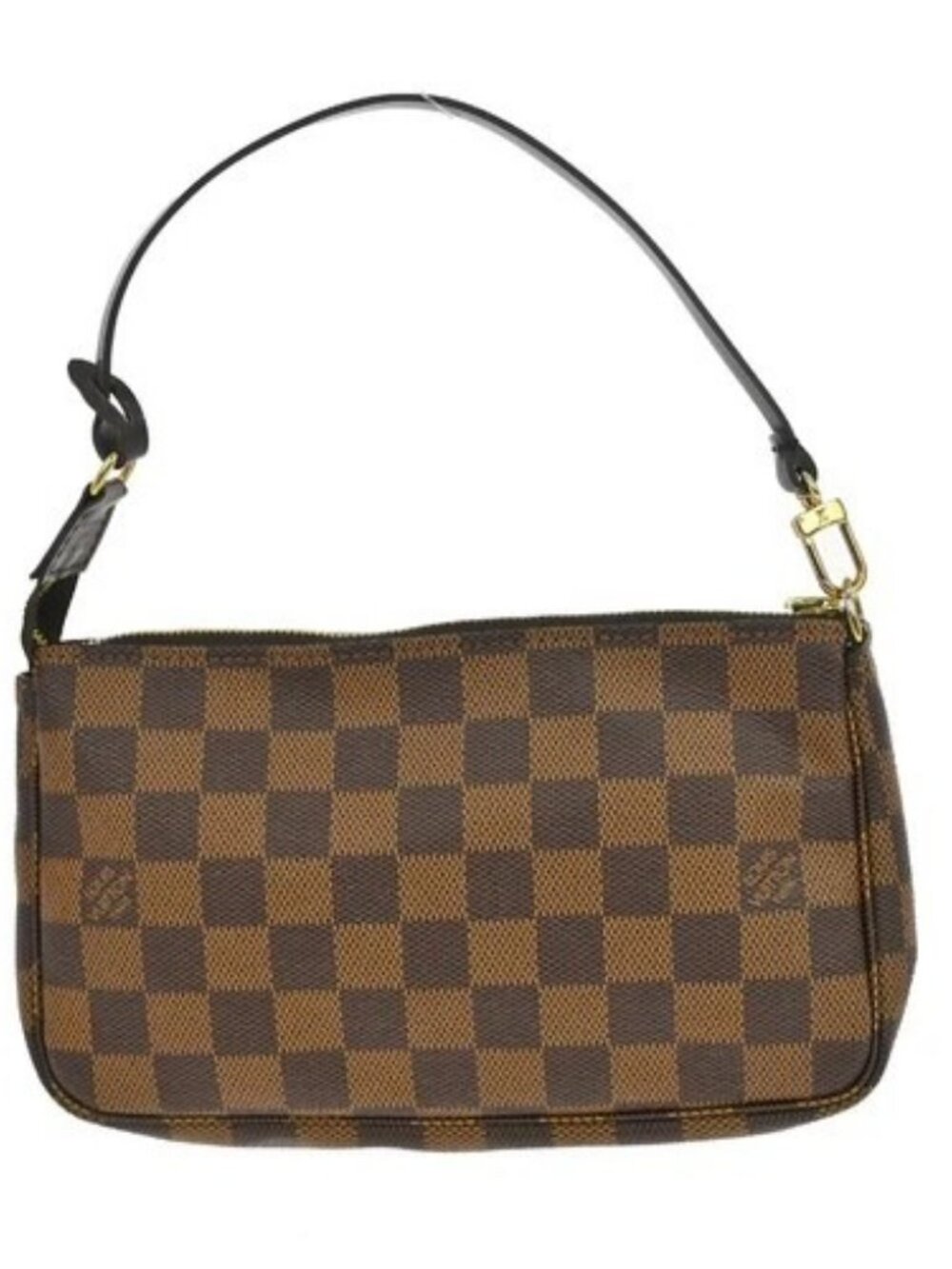 BUYIT03/ LOUIS VUITTON DAMIER POCHETTE ACCESSOIRES HANDBAG N51985 CA0017 YQ07807 - Picture 2 of 9